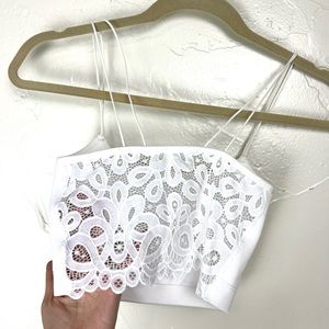 NWOT Lace Back Bralette